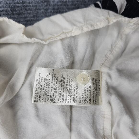 Maeve Anthropologie Cassandra Dress Womens Large Floral Boho Maxi Flutter Sleeve - Picture 6 of 8